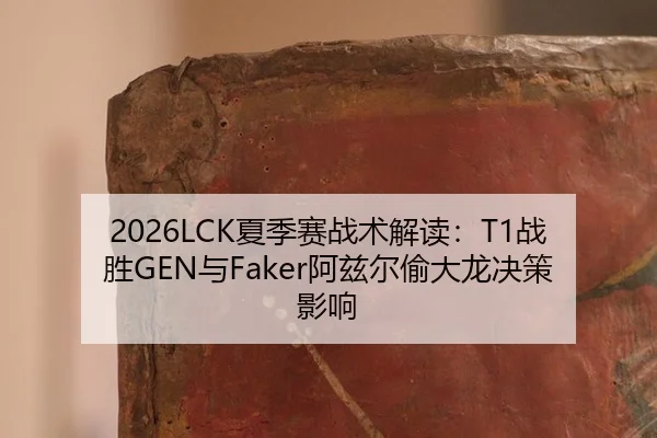 2026LCK夏季赛战术解读：T1战胜GEN与Faker阿兹尔偷大龙决策影响